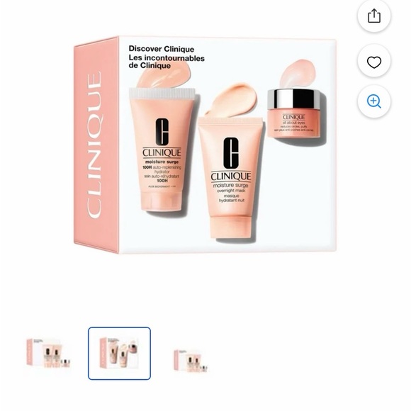 Clinique Moisture Surge Hydration Trio - Peach - Picture 2 of 4